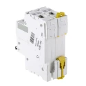 Schneider Electric Acti9 iC60L Miniature Circuit Breaker, 2-Pole, 16A, Type C, Thermal Magnetic Trip Unit A9F94216