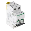 Schneider Electric Acti9 iC60L Miniature Circuit Breaker, 2-Pole, 16A, Type C, Thermal Magnetic Trip Unit A9F94216
