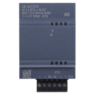 Siemens PLC I/O Module SIMATIC S7-1200 Analogue Input Module 24V DC 1 I/O 6ES7231-5PA30-0XB0