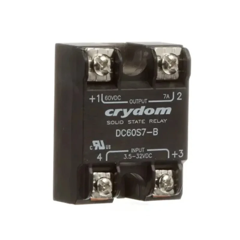 Crydom DC60 Series Solid State Relay 7A Load 60V DC Panel Mount Screw Terminals Bipolar Transistor Output 