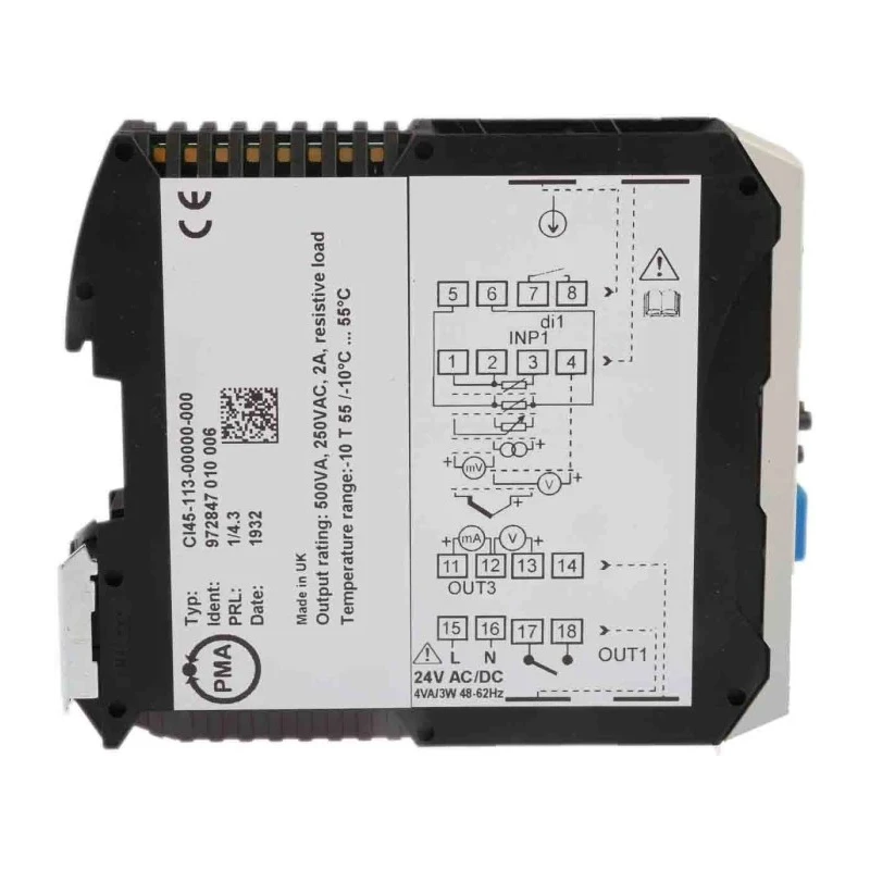 P.M.A CI45 Series Signal Conditioner Universal Input Universal Output 18 V AC 30 V AC 18 V DC 31 V DC CI45