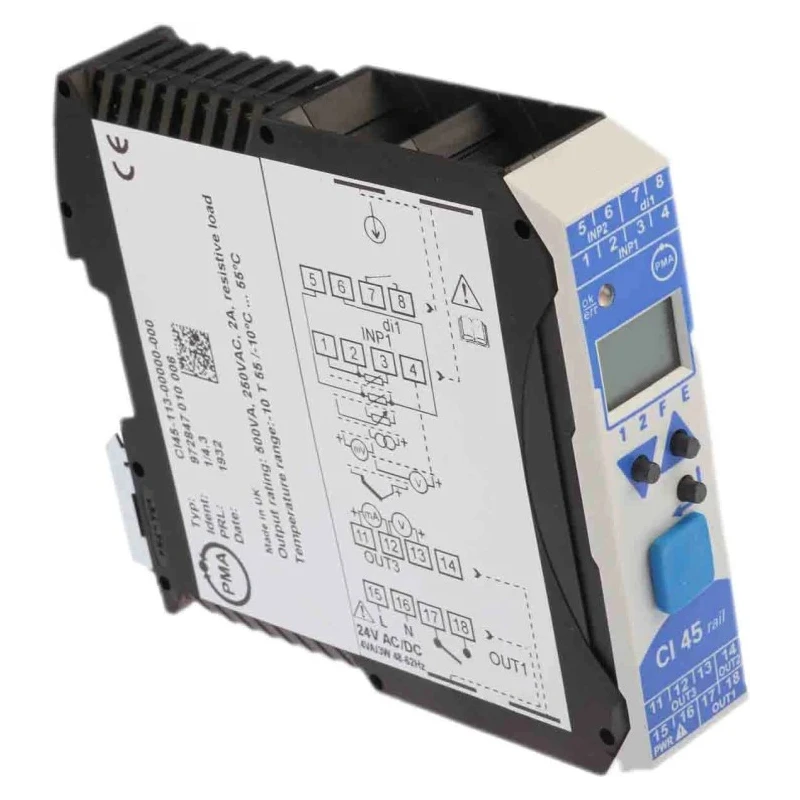 P.M.A CI45 Series Signal Conditioner Universal Input Universal Output 18 V AC 30 V AC 18 V DC 31 V DC CI45
