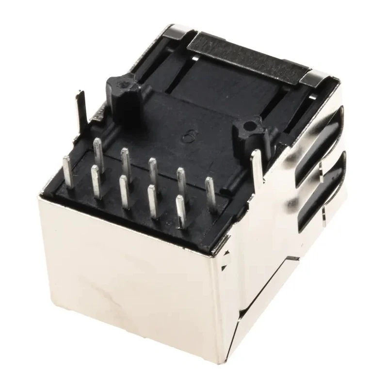 Halo Electronics FastJack Series RJ45 Connector Female Through Hole UTP Shield Straight 1 Port 8 Way 