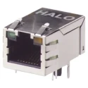 Halo Electronics FastJack Series RJ45 Connector Female Through Hole UTP Shield Straight 1 Port 