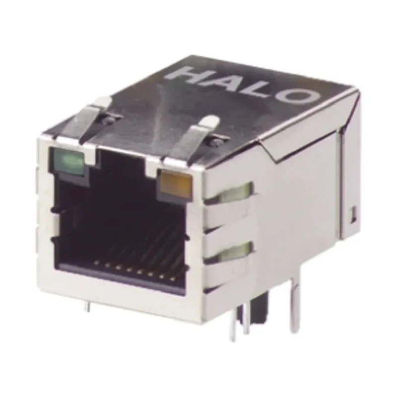 Halo Electronics FastJack Series RJ45 Connector Female Through Hole UTP Shield Straight 1 Port 