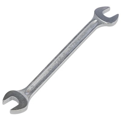 STAHLWILLE Double Ended Open Spanner Metric, 10 x 11 mm Size, Alloy Steel Chrome Finish, 155mm Overall Length 40031011