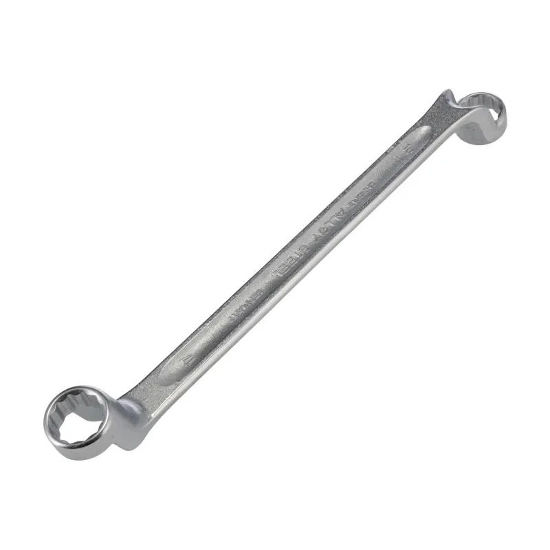 STAHLWILLE Ring Spanner Metric 16 mm x 17 mm Offset Head 15° Chrome Alloy Steel 255mm Overall Length 41041617