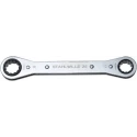 STAHLWILLE Ratchet Ring Spanner Double Ended 17 x 19 mm, 205mm Overall Length 41131719