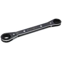 STAHLWILLE Ratchet Ring Spanner 1/2 x 9/16 inch, Chrome Finish Steel, 174mm Overall Length 41563234