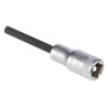STAHLWILLE 1/4 in Drive Bit Square Socket Chrome Alloy Steel 55mm Overall Length 01450009