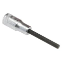 STAHLWILLE 1/4 in Drive Bit Square Socket Chrome Alloy Steel 55mm Overall Length 01450009