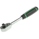 STAHLWILLE 9.53 mm 3/8in Reversible Ratchet with Ratchet Handle Chrome Alloy Steel 193mm Overall 12111010