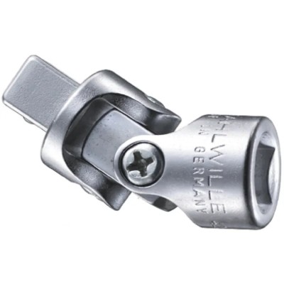 STAHLWILLE 3/8 in Square Joint Socket Chrome Alloy Steel 46mm Overall 12020000