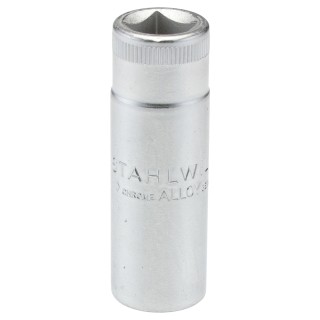STAHLWILLE 3/8 in Drive 1/2 in 12 Point Square Drive Deep Socket 54mm Overall Length 02420032