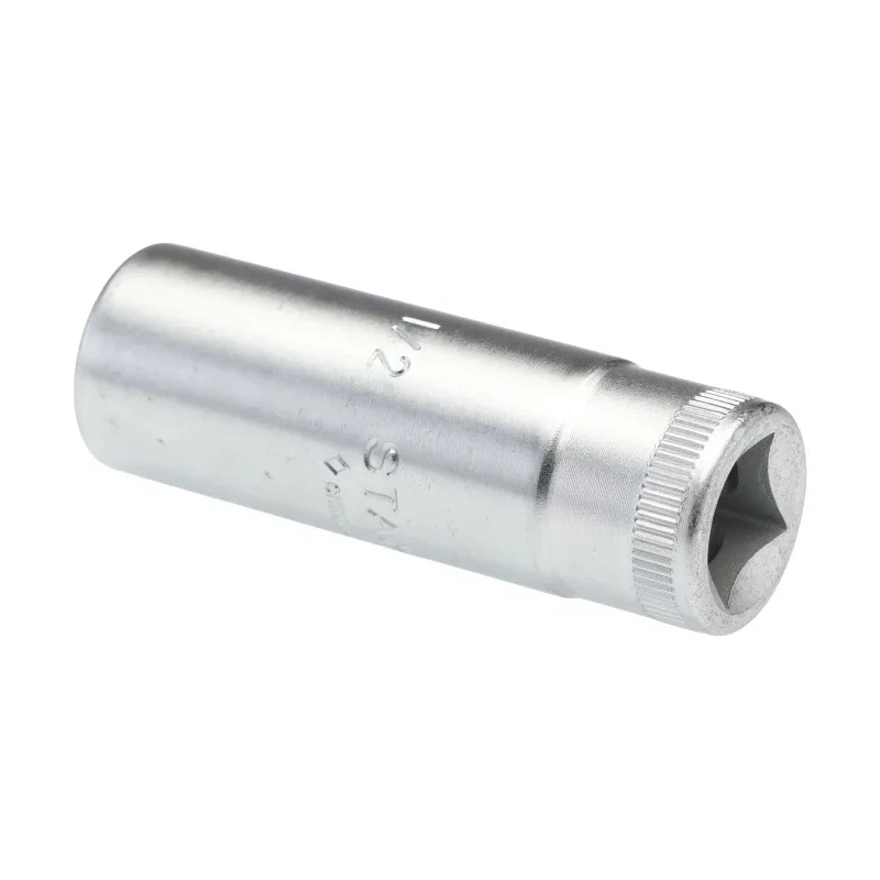 STAHLWILLE 3/8 in Drive 1/2 in 12 Point Square Drive Deep Socket 54mm Overall Length 02420032