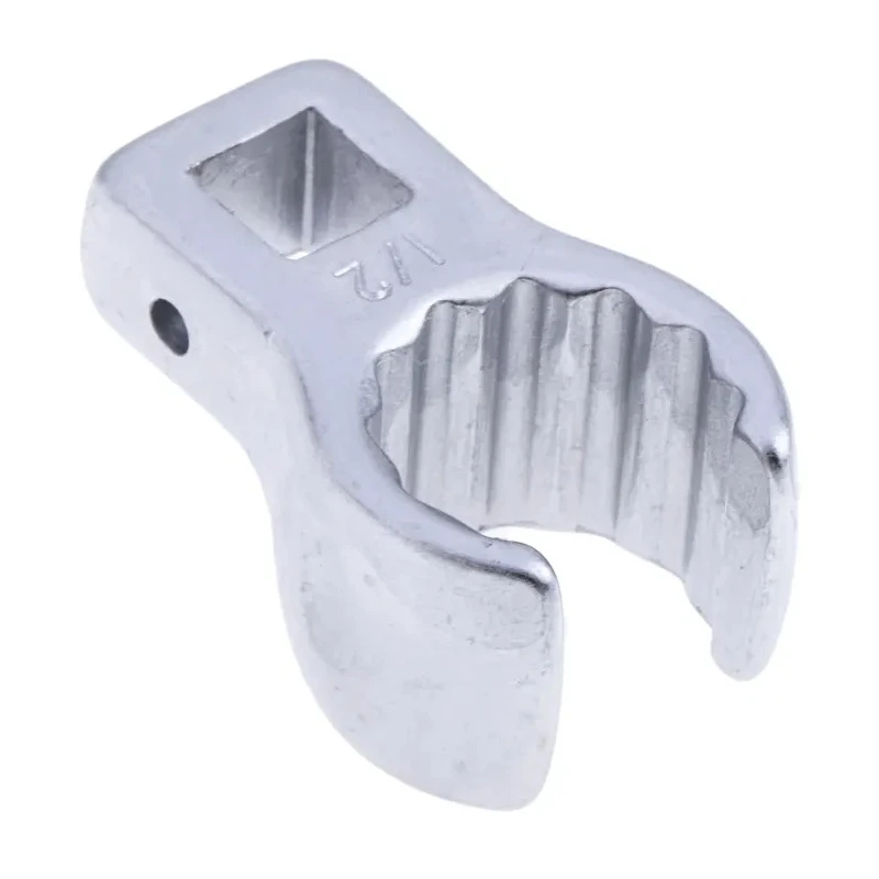 STAHLWILLE Crow Foot Spanner Head 1/4 x 1/2 Inch Insert Chrome Finish 01490032