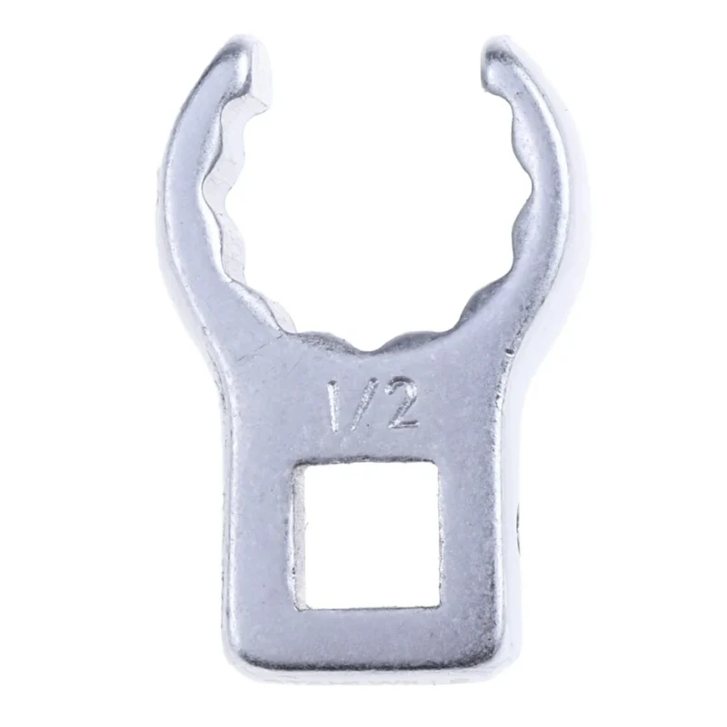 STAHLWILLE Crow Foot Spanner Head 1/4 x 1/2 Inch Insert Chrome Finish 01490032