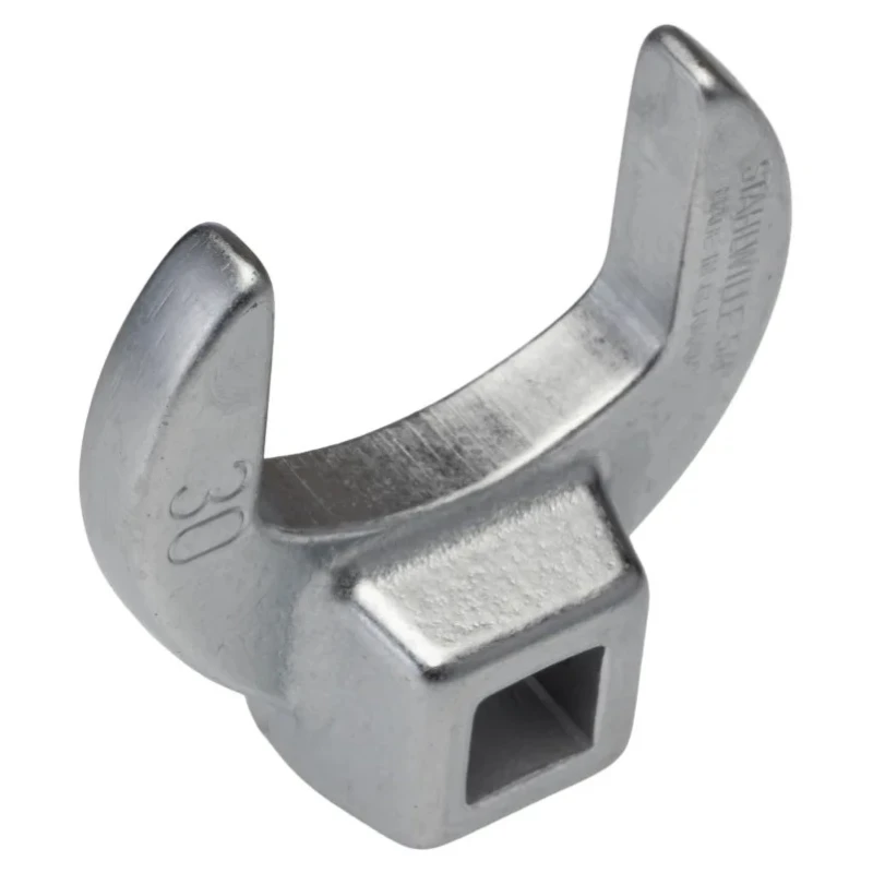 STAHLWILLE Spanner Insert, Crowfoot Spanner Head, 3/8 in Insert, 30 mm, Chrome Finish 02200030