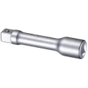 STAHLWILLE Chrome Alloy Steel 3/8 in Square Drive Extension Socket, 160mm Overall 12010002