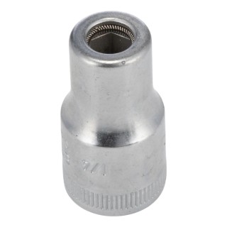 STAHLWILLE Bit Holder 1/4 in Square Drive, 32mm Overall Length, Chrome Alloy Steel 12180026