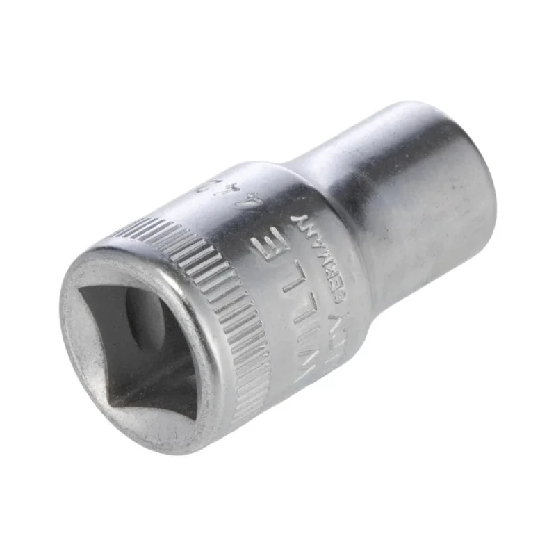 STAHLWILLE Bit Holder 1/4 in Square Drive, 32mm Overall Length, Chrome Alloy Steel 12180026