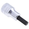 STAHLWILLE 1/2 in Square Drive Bit Socket Chrome Alloy Steel, 22mm Overall Length 03050008
