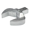 STAHLWILLE Open Ended Insert Spanner Head 14 x 18 mm Insert Size, 41 mm Chrome Finish 58214041