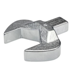 STAHLWILLE Open Ended Insert Spanner Head 14 x 18 mm Insert Size, 41 mm Chrome Finish 58214041