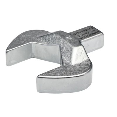 STAHLWILLE Open Ended Insert Spanner Head 14 x 18 mm Insert Size, 41 mm Chrome Finish 58214041
