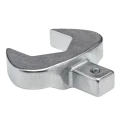STAHLWILLE Open Ended Insert Spanner Head 14 x 18 mm Insert Size, 41 mm Chrome Finish 58214041