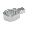 STAHLWILLE Round Spanner Head, 9 x 12 mm Insert, 19 mm Chrome Finish Torque Wrench Insert 58221019