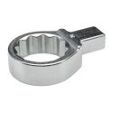 STAHLWILLE Torque Wrench Insert Round Spanner Head 14 x 18 mm Insert Size, 36 mm Chrome Finish 58224036
