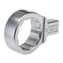 STAHLWILLE Torque Wrench Insert Round Spanner Head 14 x 18 mm Insert Size, 36 mm Chrome Finish 58224036