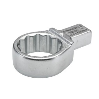 STAHLWILLE Crow Foot Spanner Head, 14 x 18 mm Insert, 32 mm Chrome Finish 58224032