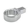 STAHLWILLE Crow Foot Spanner Head, 14 x 18 mm Insert, 32 mm Chrome Finish 58224032