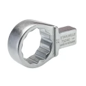 STAHLWILLE Crow Foot Spanner Head, 14 x 18 mm Insert, 32 mm Chrome Finish 58224032