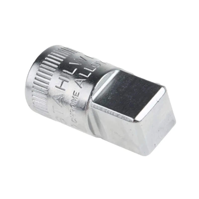 STAHLWILLE 6.35 mm Manual Drive Socket Adapter, Chrome Steel, 25 mm Overall Length 11030002
