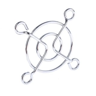 RS PRO Steel Finger Guard for 40 mm Fans, 31.5 mm Hole Spacing, Chrome 40 mm 737-3960