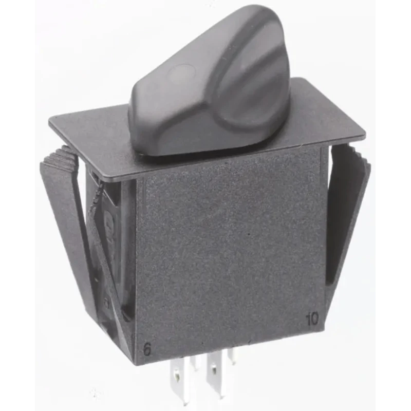 Otto 2 Position DPST 20A Maintained and Momentary Rotary Switch with Tab Terminals R2AB1111NNNN