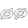 RS PRO Steel Finger Guard for 25 mm Fans, Chrome Finish, 20 mm Hole Spacing, Width 24 mm 737-3967