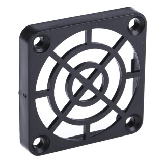 RS PRO Polybutylene Terephthalate Finger Guard for 40 mm Fans, 32 mm Hole Spacing 40 mm 6 mm 737-4030
