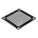 RS PRO Aluminium Stainless Steel Fan Mounted Filter Black Anodised Frame for 60 mm Fans 737-4096