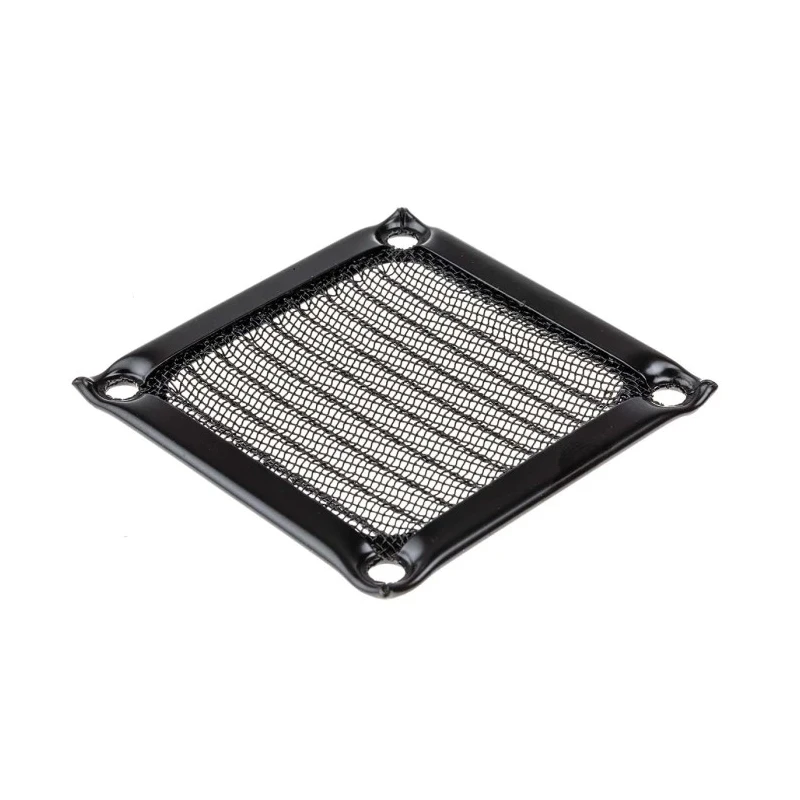 RS PRO Aluminium Stainless Steel Fan Mounted Filter Black Anodised Frame for 60 mm Fans 737-4096