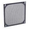 RS PRO Aluminium Stainless Steel Wire Mesh Fan Filter 120 mm Black Anodised Frame 737-4103