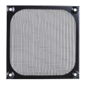 RS PRO Aluminium Stainless Steel Wire Mesh Fan Filter 120 mm Black Anodised Frame 737-4103
