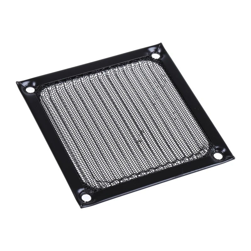 RS PRO Stainless Steel Aluminium Filter Black Anodised Fan Filter for 80 mm Fans 80 mm x 8 mm x 4.5 mm 737-4106