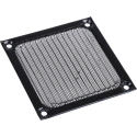 RS PRO Stainless Steel Aluminium Filter Black Anodised Steel Aluminium Frame Fan Filter 92 mm 737-4109