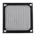 RS PRO Stainless Steel Aluminium Filter Black Anodised Steel Aluminium Frame Fan Filter 92 mm 737-4109