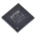 FTDI Chip Multiprotocol Transceiver 48-Pin QFN Surface Mount 1.8V-2V 12Mbps UART FT232HQ-REEL