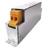 Block RFI Filter 4 A 250V ac 60Hz Flange Mount Screw Terminal Single-Phase HLE110-230/4
